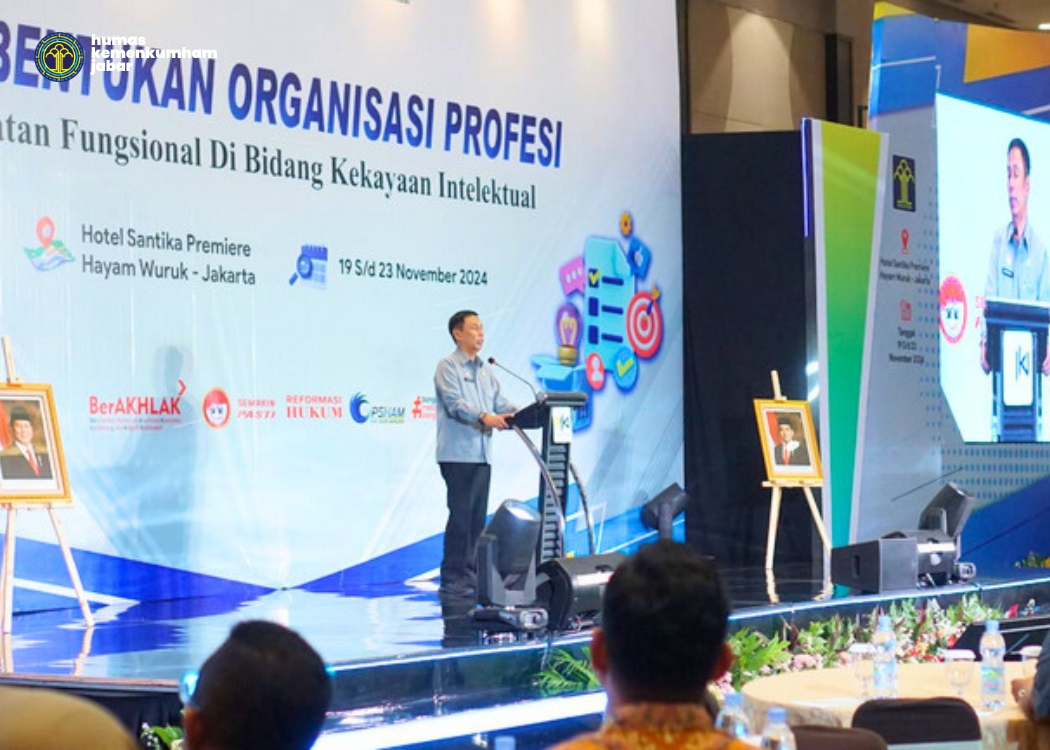 Kemenkumham Jabar Ikuti Pembentukan Organisasi Profesi Jabatan Fungsional di Bidang Kekayaan Intelektual, Jadikan DJKI Menjadi “World Class IP Office”